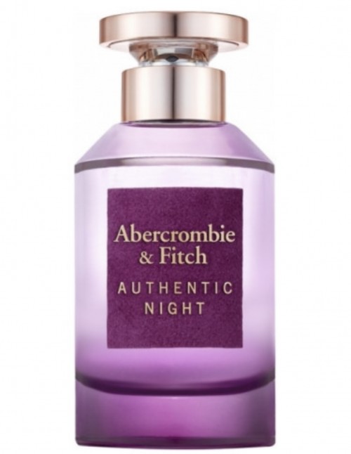 ABERCROMBIE  FITCH AUTHENTIC NIGHT DONNA EDP 100ML TS